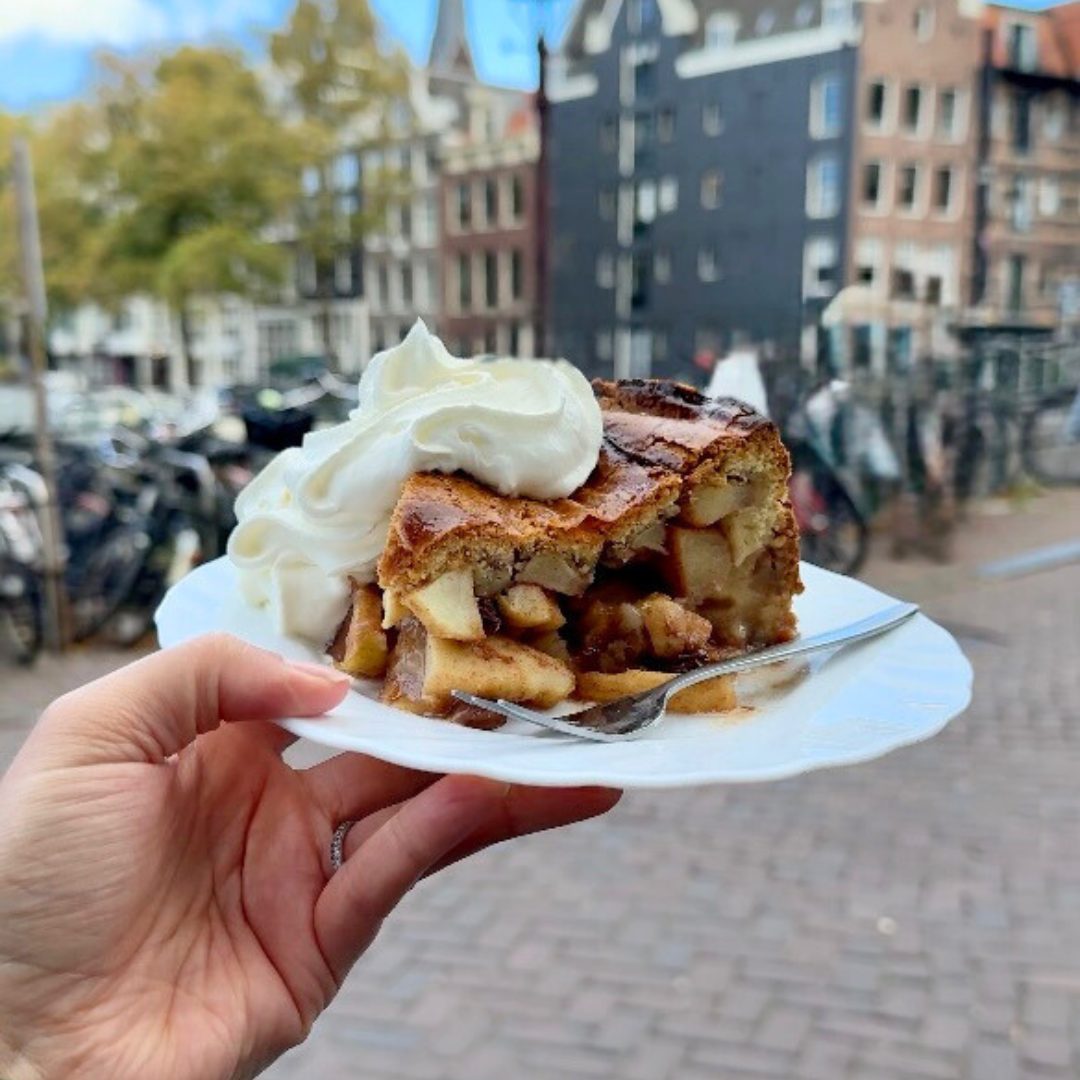 Comer en Ámsterdam.
