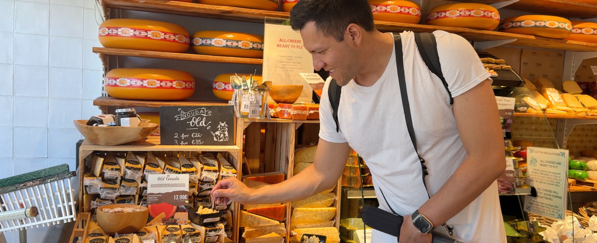 Comer queso Holandes