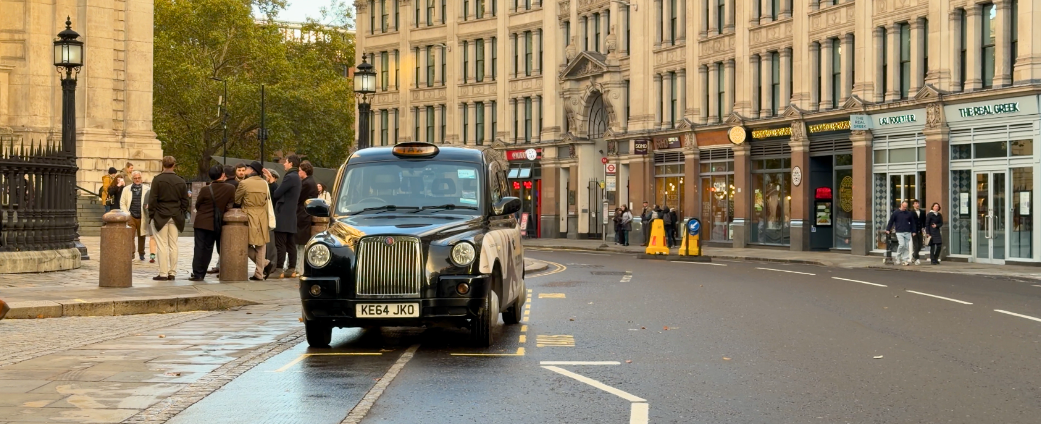 Taxi en Londres.