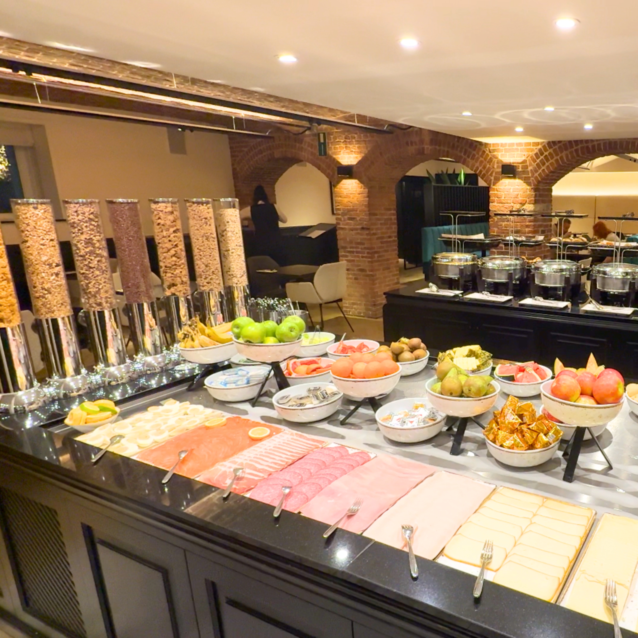 Desayuno del hotel Dukes' Academie  