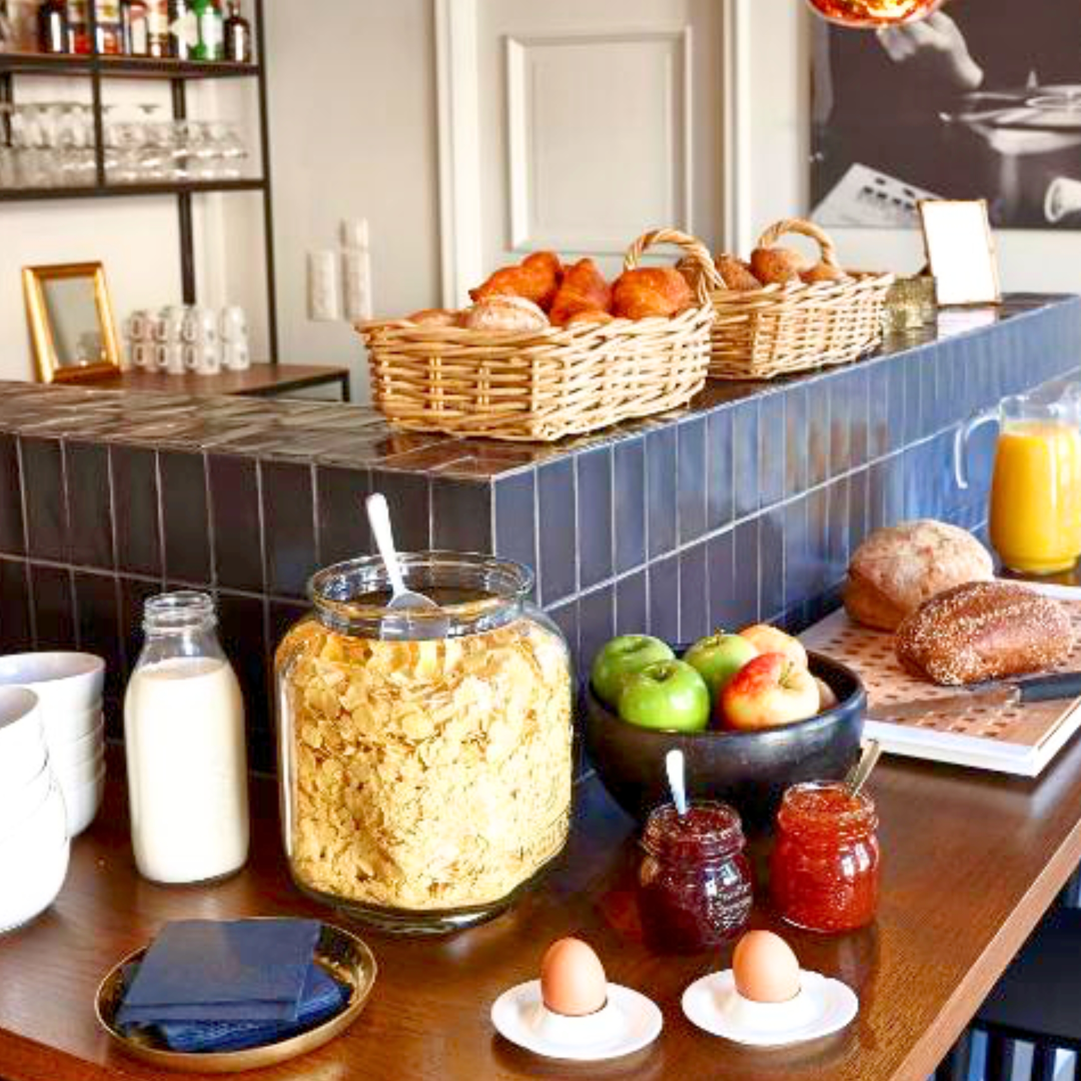 desayuno Hotel Monsieur Ernest