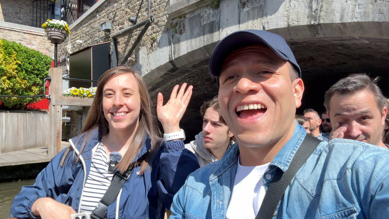 Paseo en barco por Brujas