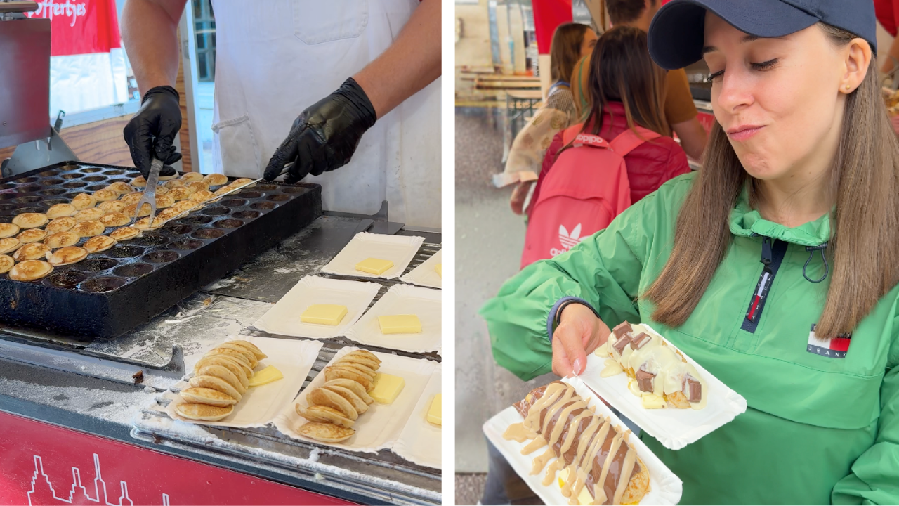 Poffertjes en Ámsterdam<br />
