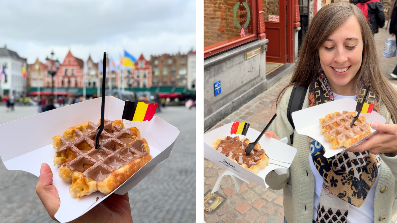 Wafles en Brujas