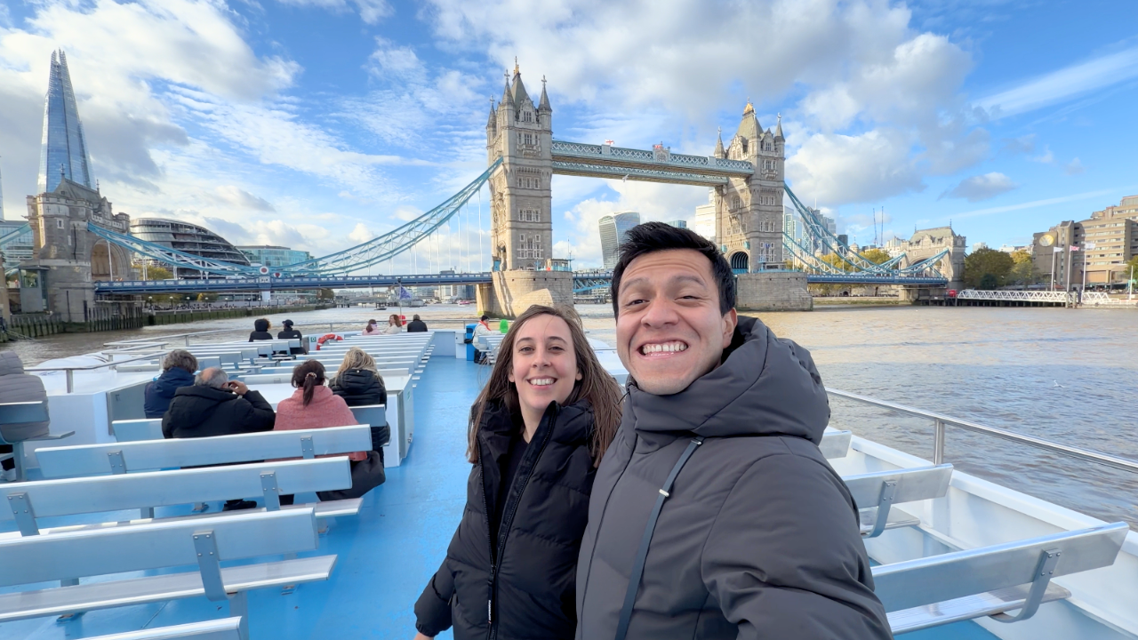 Crucero por el Támesis en Londres.