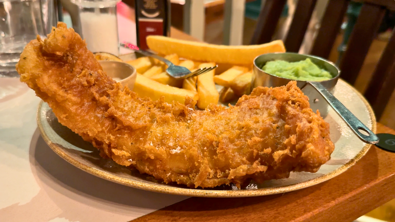 Fish and Chips en Londres.