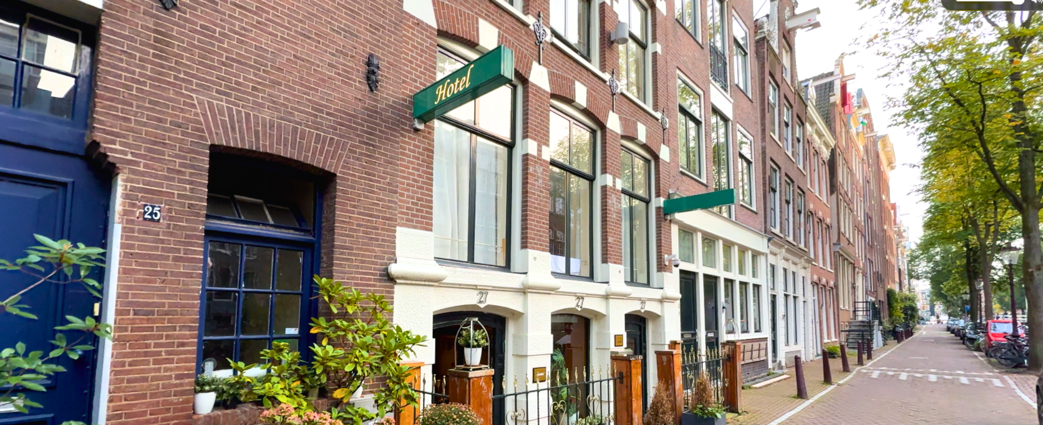 Hotel en Ámsterdam.