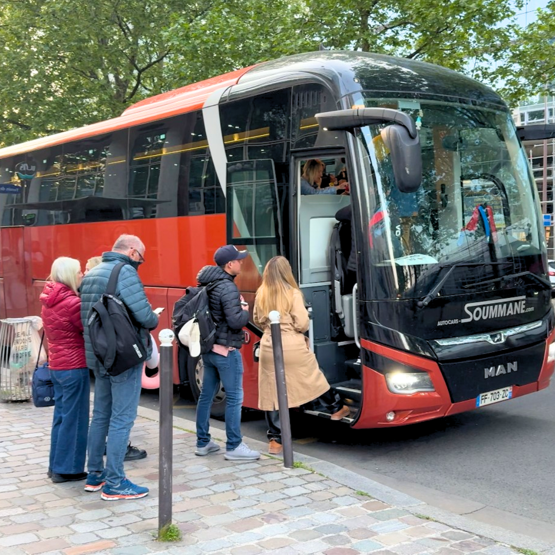 Llegar a Brujas en bus.